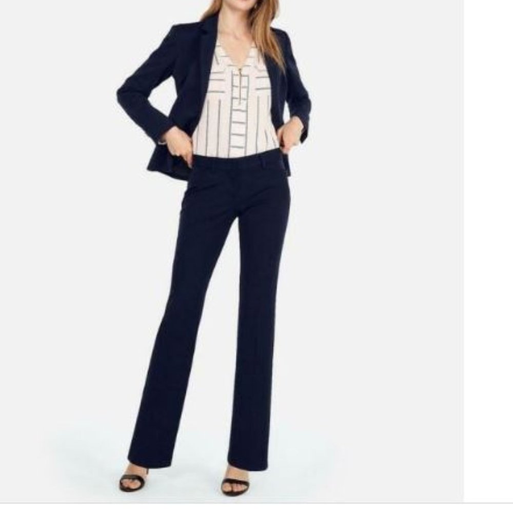 NWOT EXPRESS Low Rise Barely Boot Editor Pants-0